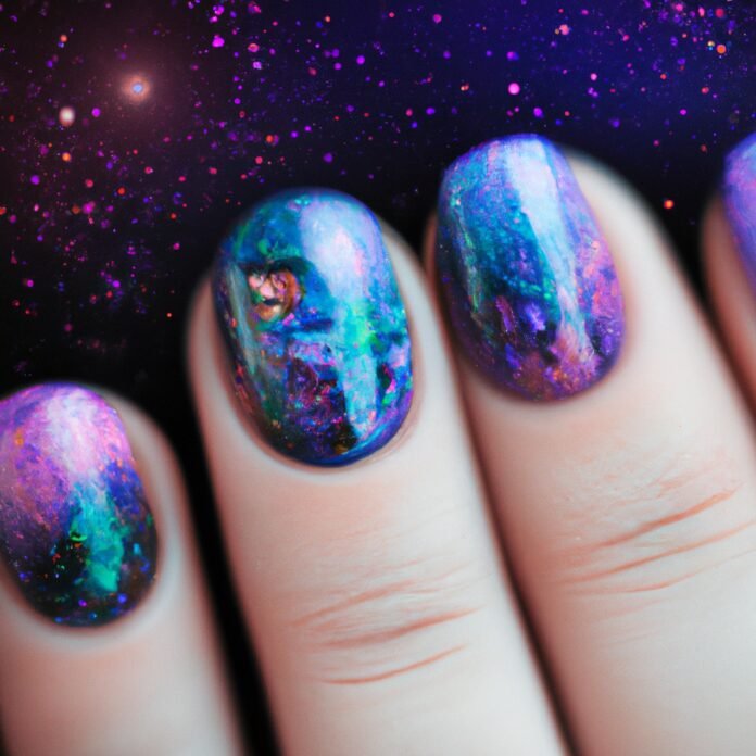 Galaxy Nails: Creating Cosmic and Mesmerizing Nail Art